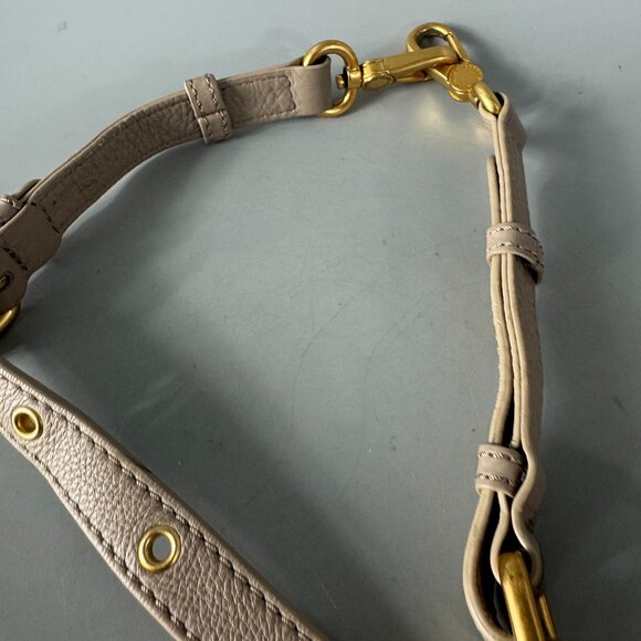 Marc Jacobs Gray Leather Gold-tone Adjustable Strap - Picture 9 of 10